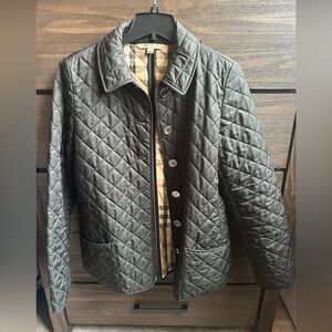 Burberry Brit Black Quilted Jacket - Women’s Size Medium